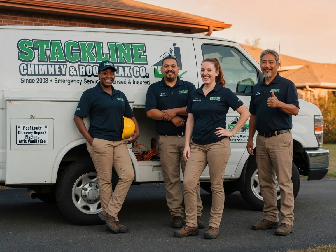 Chimney flashing repair company in Guilford, MO